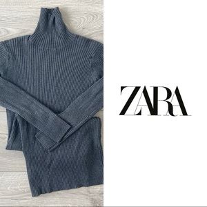 ZARA Turtleneck Sweater Dress